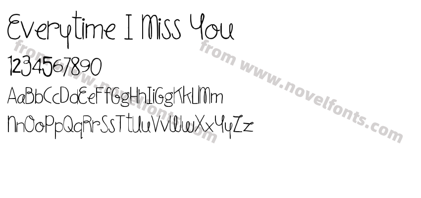 Everytime I Miss YouPreview