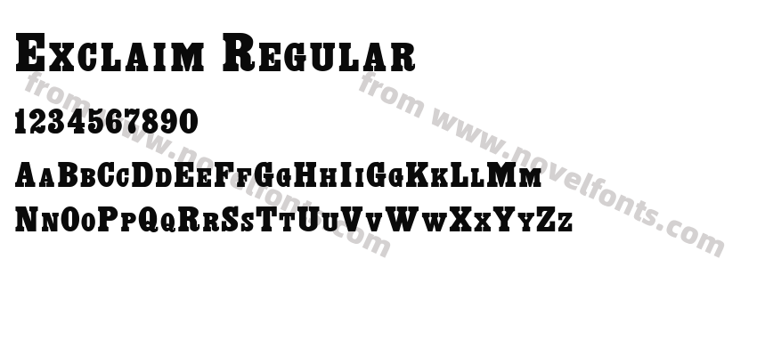 Exclaim RegularPreview