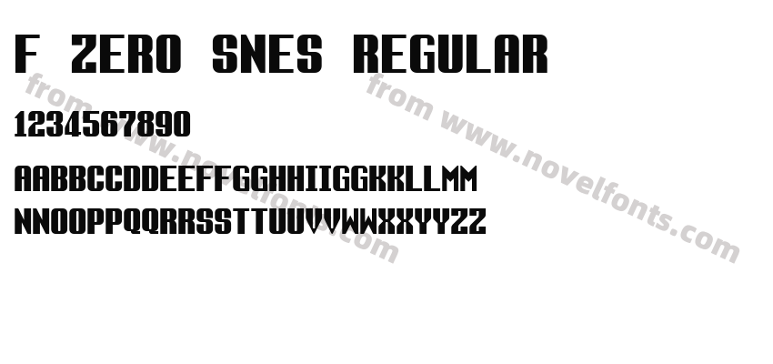 F Zero SNES RegularPreview