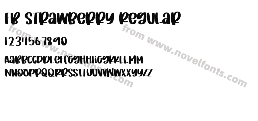 FB Strawberry RegularPreview
