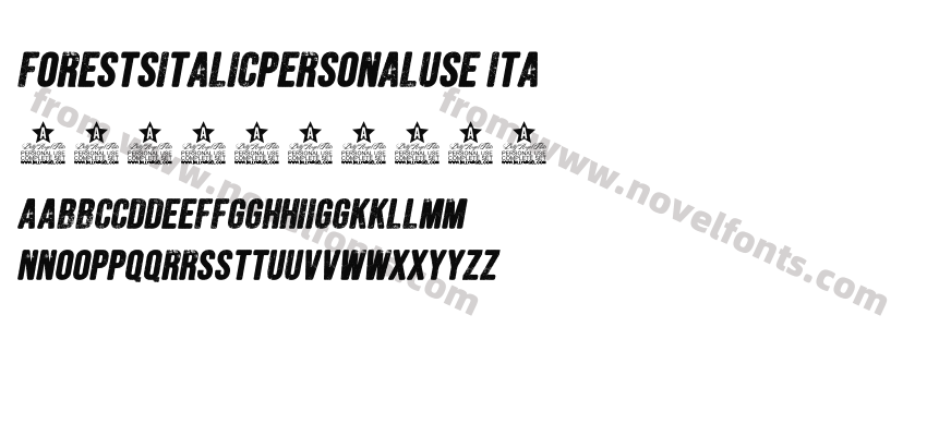 FORESTSITALICPERSONALUSE ItaPreview