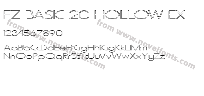 FZ BASIC 20 HOLLOW EXPreview