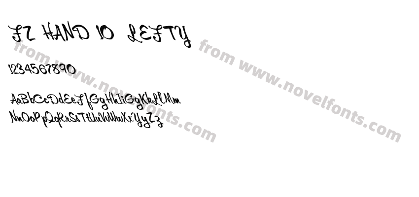 FZ HAND 10 LEFTYPreview