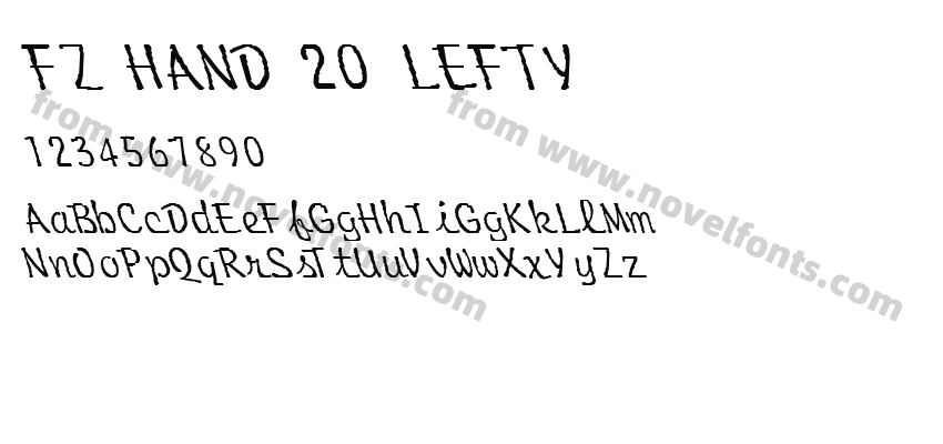 FZ HAND 20 LEFTYPreview