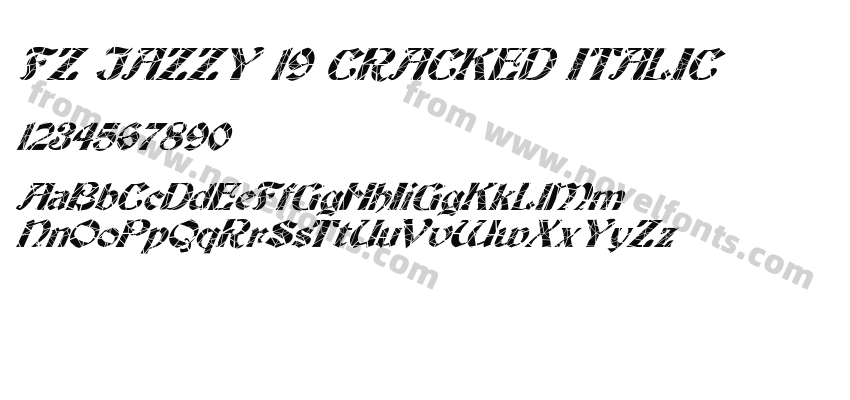 FZ JAZZY 19 CRACKED ITALICPreview