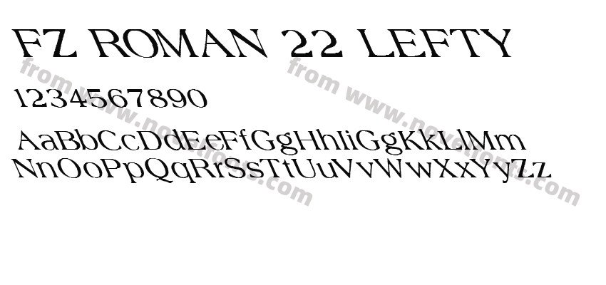FZ ROMAN 22 LEFTYPreview