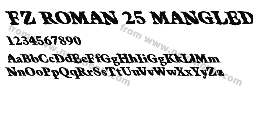 FZ ROMAN 25 MANGLED LEFTYPreview