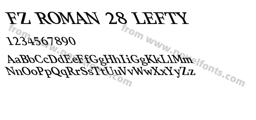 FZ ROMAN 28 LEFTYPreview
