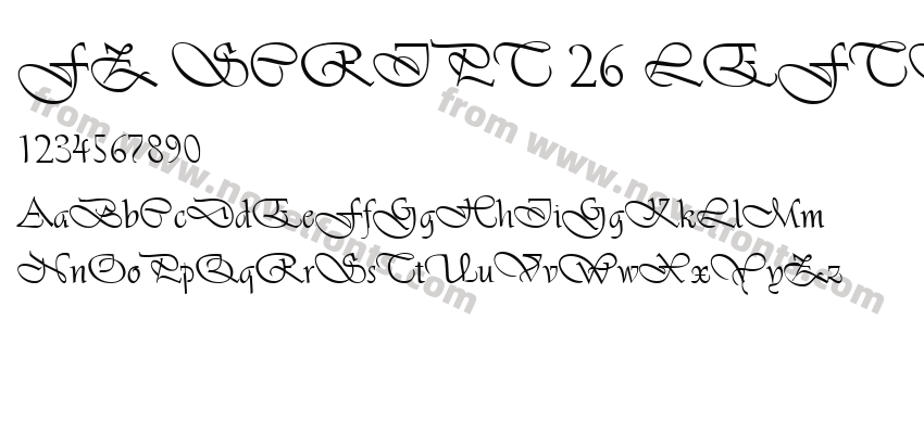 FZ SCRIPT 26 LEFTYPreview