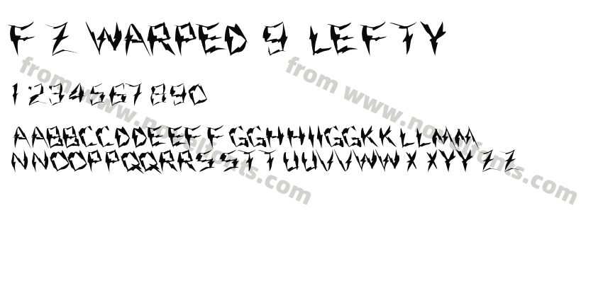 FZ WARPED 9 LEFTYPreview