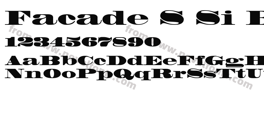Facade S Si BlackPreview
