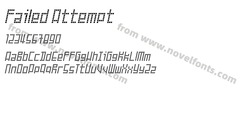 Failed AttemptPreview