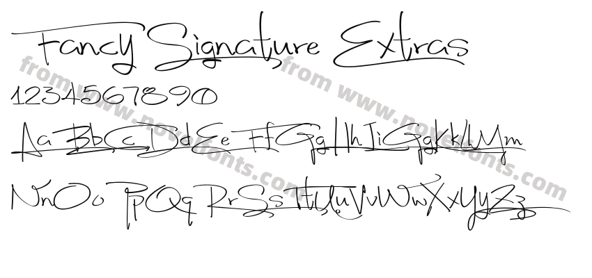 Fancy Signature ExtrasPreview