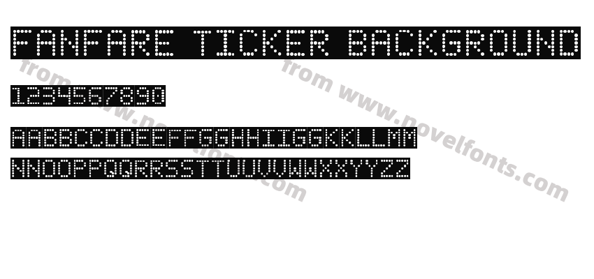 Fanfare Ticker BackgroundPreview