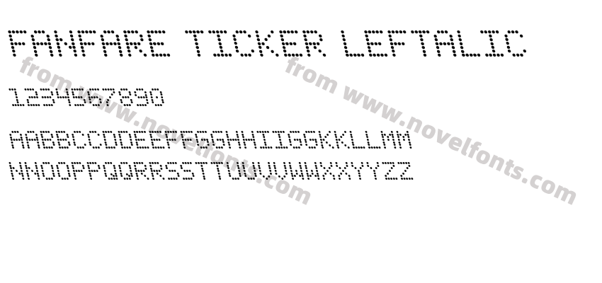 Fanfare Ticker LeftalicPreview