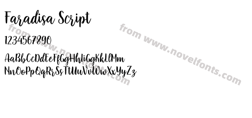 Faradisa ScriptPreview
