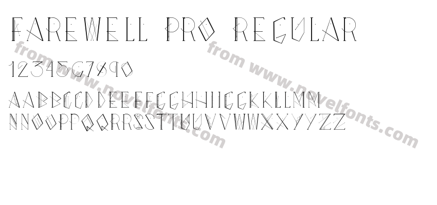 Farewell Pro RegularPreview