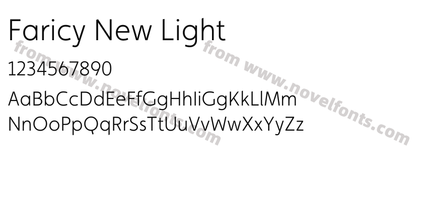 Faricy New LightPreview