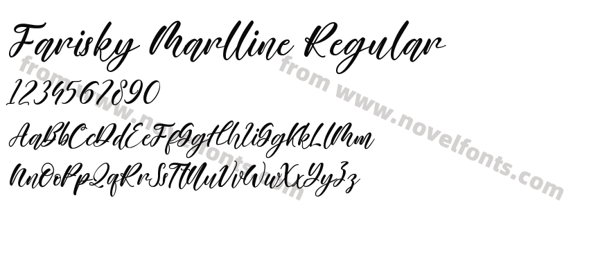 Farisky Marlline RegularPreview