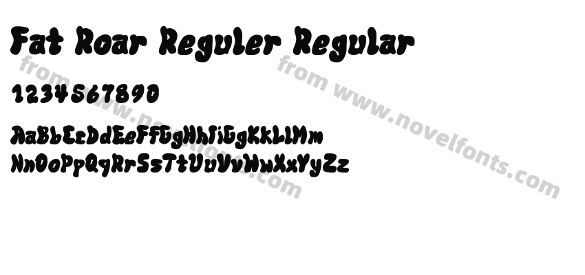 Fat Roar Reguler RegularPreview