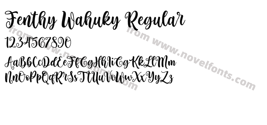 Fenthy Wahuky RegularPreview