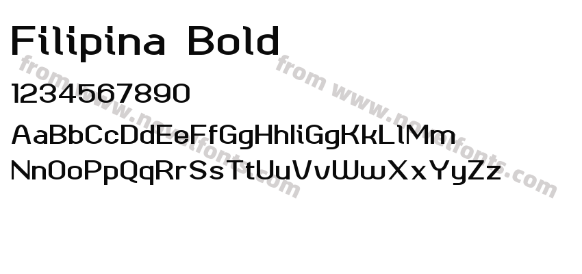 Filipina BoldPreview