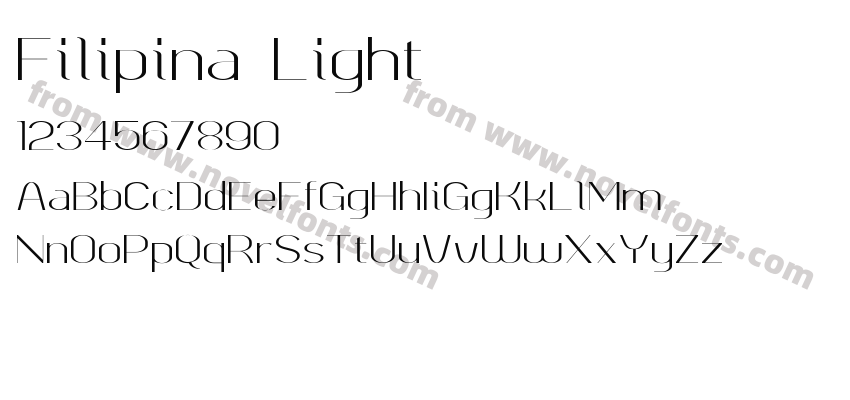 Filipina LightPreview