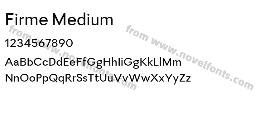 Firme MediumPreview