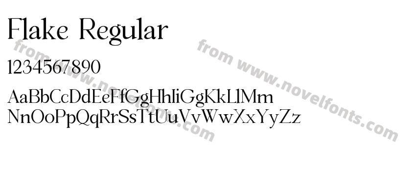 Flake RegularPreview