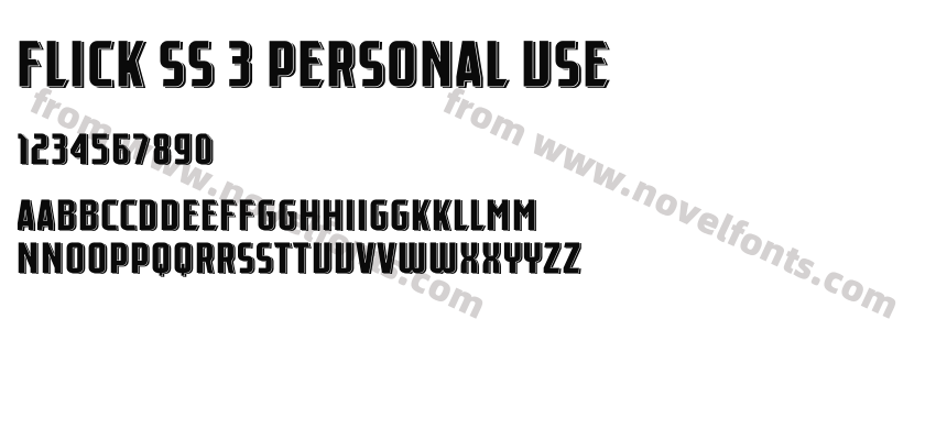 Flick SS 3 Personal UsePreview