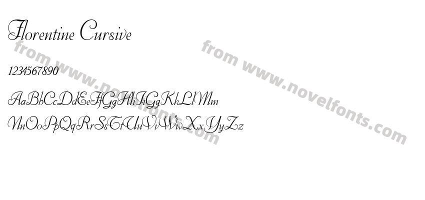 Florentine CursivePreview