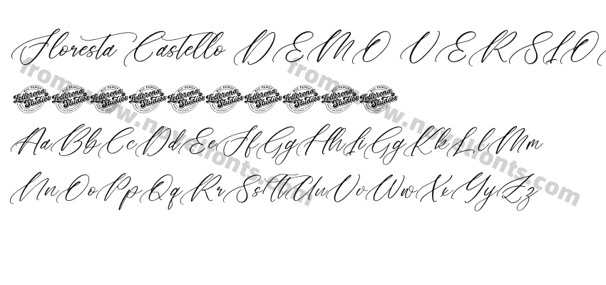 Floresta Castello DEMO VERSION ItalicPreview