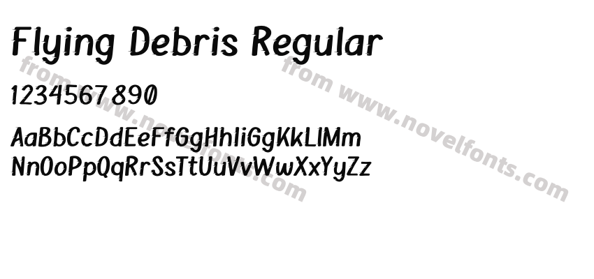Flying Debris RegularPreview
