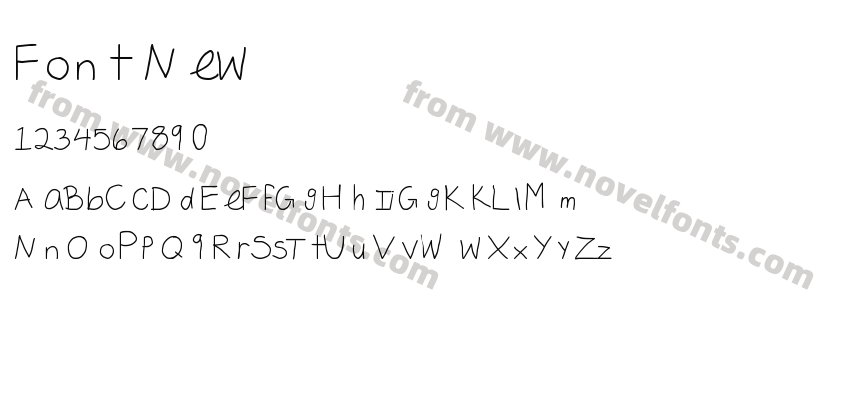 Font NewPreview