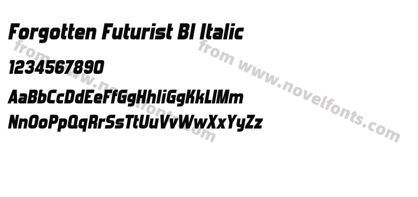 Forgotten Futurist Bl ItalicPreview
