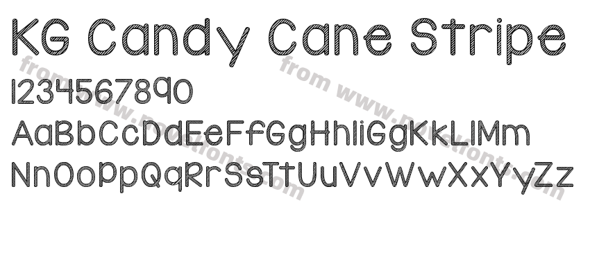 KG Candy Cane StripePreview