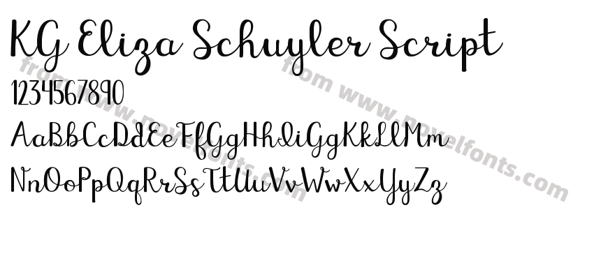 KG Eliza Schuyler ScriptPreview