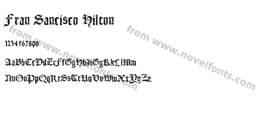 Fran Sancisco HiltonPreview