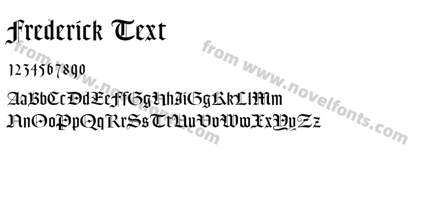 Frederick TextPreview