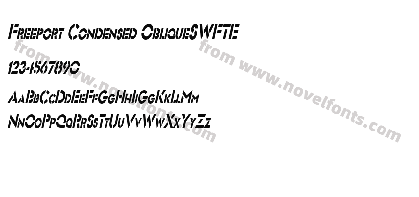 Freeport Condensed ObliqueSWFTEPreview