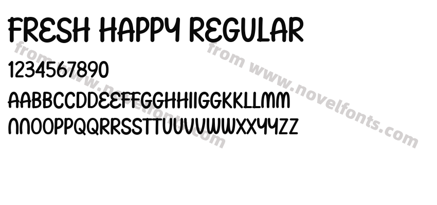 Fresh Happy RegularPreview