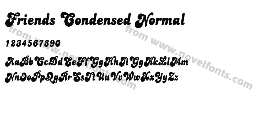 Friends Condensed NormalPreview
