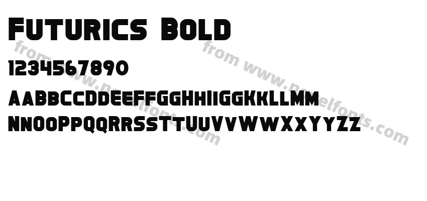 Futurics BoldPreview