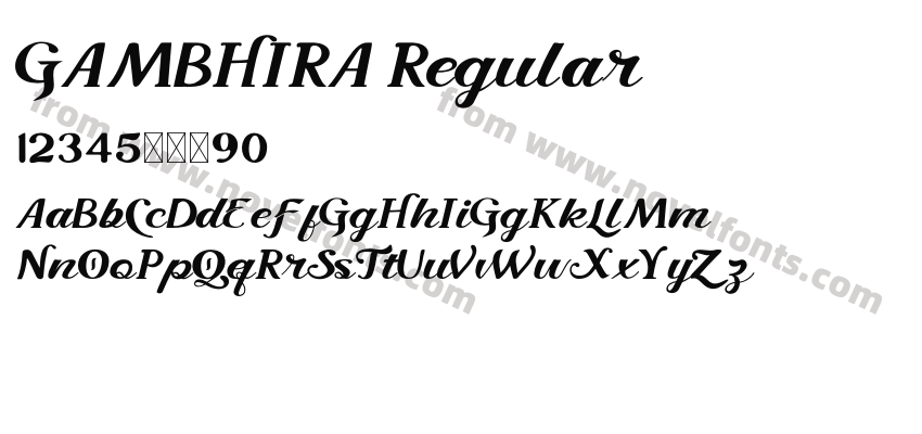 GAMBHIRA RegularPreview