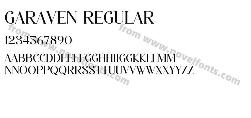 GARAVEN RegularPreview