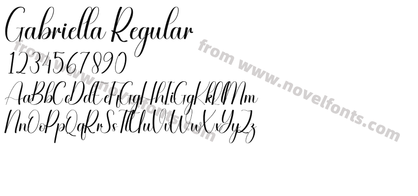 Gabriella RegularPreview