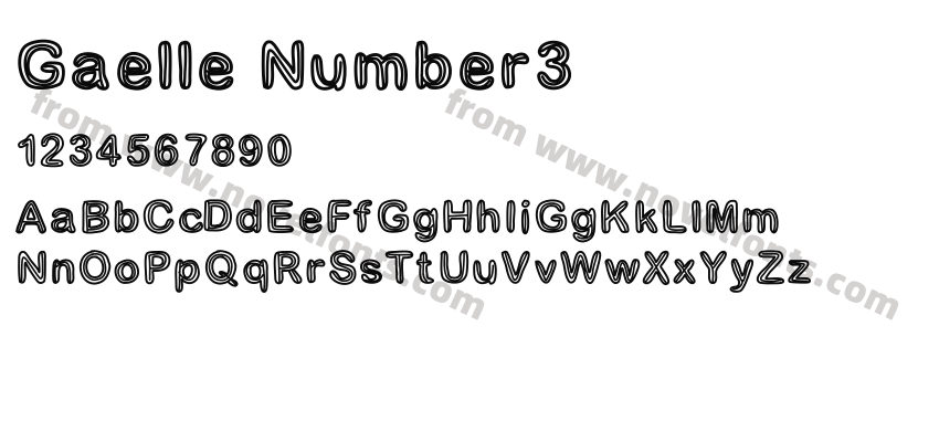 Gaelle Number3Preview