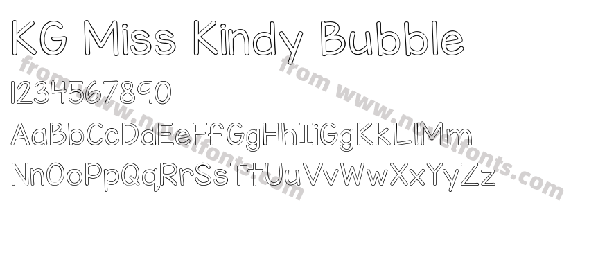 KG Miss Kindy BubblePreview