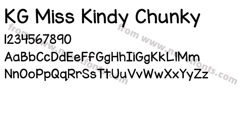 KG Miss Kindy ChunkyPreview