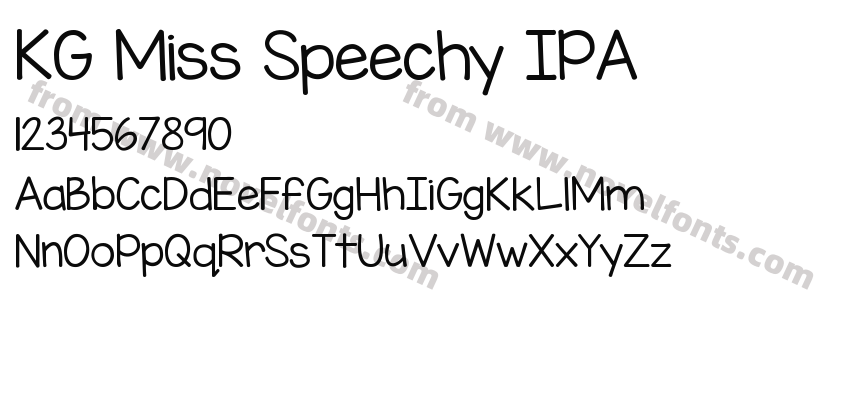 KG Miss Speechy IPAPreview